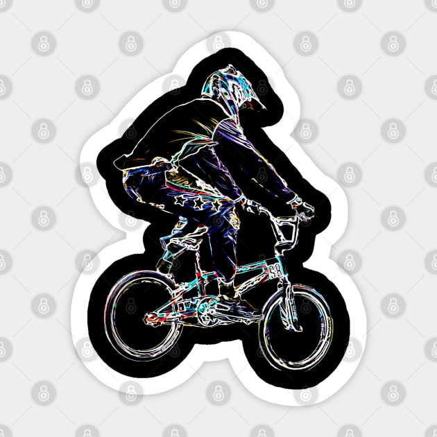 bmx Sticker by rickylabellevie